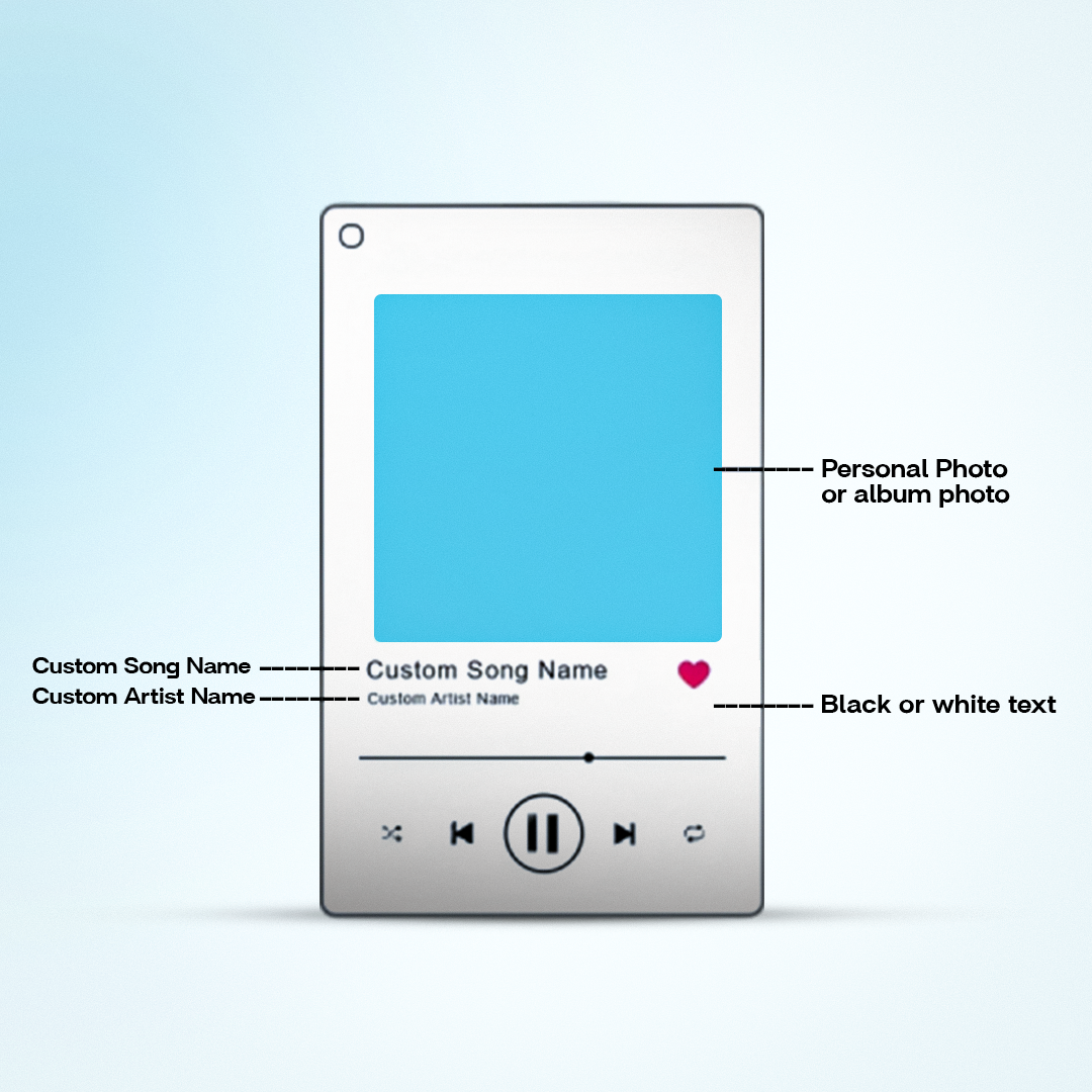 TuneTag Custom Keychain